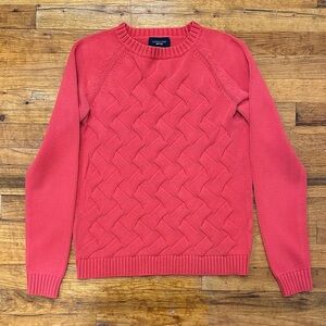 Lands End Cable Knit Drifter Sweater -Medium Tall